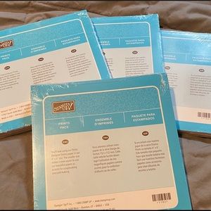 - Brand new 4 pads of Stampin up printed pap…